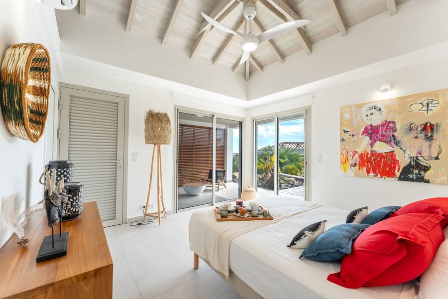 La suite et sa terrasse privative — Villa Chablis, Saint-François, Guadeloupe