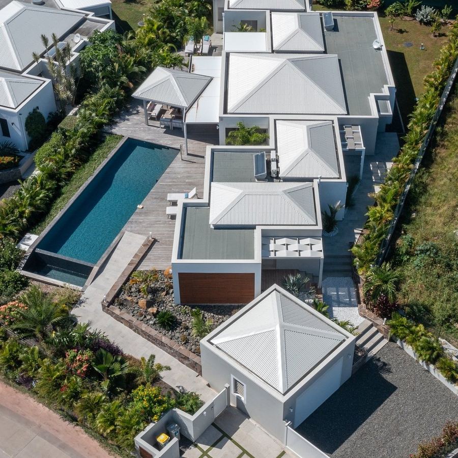 Vue aérienne de la résidence — Villa Chablis, Saint-François, Guadeloupe